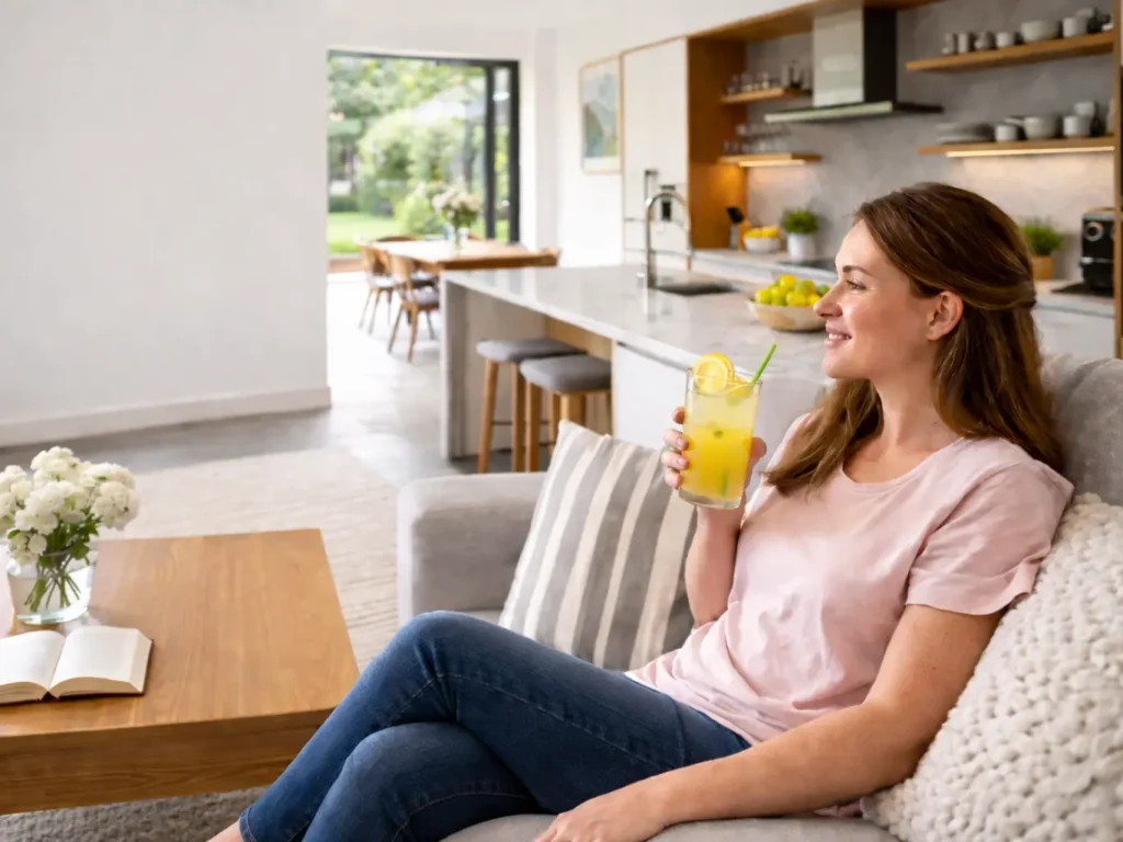 clean home lifestyle after professional cleaning in The Woodlands TX