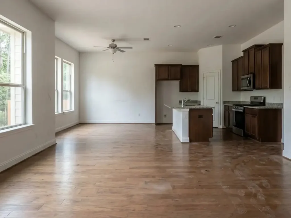 Empty home needing move-in or move-out cleaning in The Woodlands TX